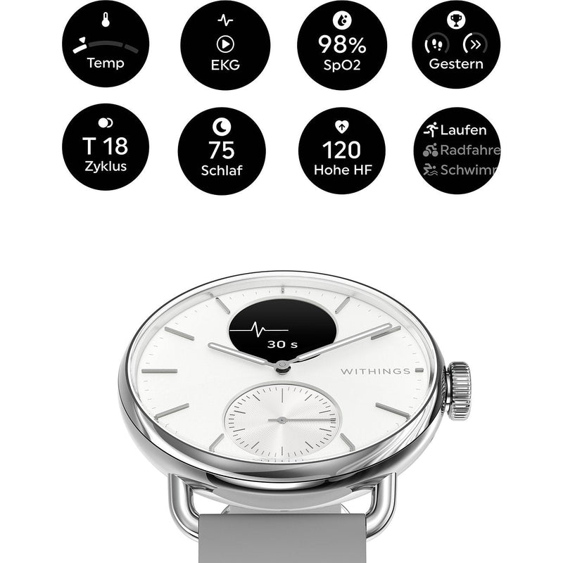 Withings Scanwatch 2 Hybriduhr Smartwatch - HWA10 - MODEL2 - ALL - IN - Jetzt bei clockchasers.com kaufen