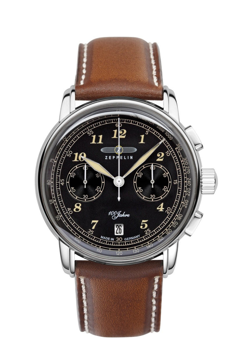Zeppelin 100 years Anniversary Edition Chronograph Herrenuhr - 7674 - 3 - Jetzt bei clockchasers.com kaufen