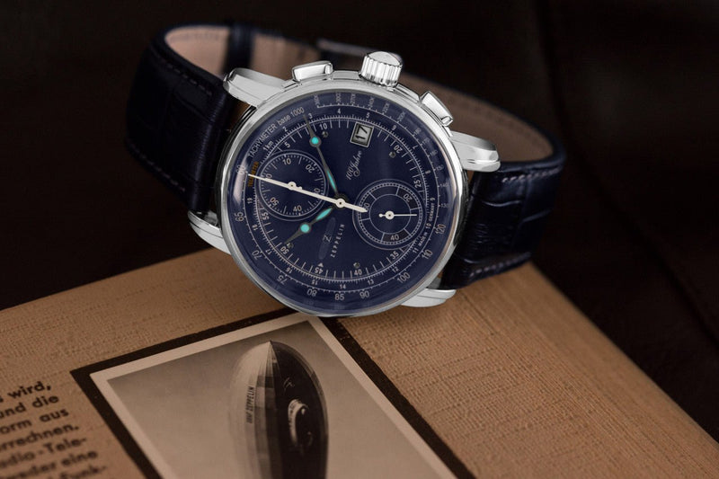 Zeppelin 100 years Anniversary Edition Chronograph Herrenuhr - 8670 - 3 - Jetzt bei clockchasers.com kaufen