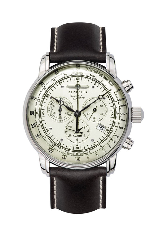 Zeppelin 100 years Anniversary Edition Chronograph Herrenuhr - 8680 - 3 - Jetzt bei clockchasers.com kaufen