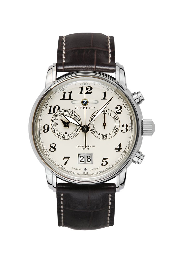 Zeppelin LZ 127 Graf Zeppelin Herrenuhr Chronograph - 7684 - 5 - Jetzt bei clockchasers.com kaufen