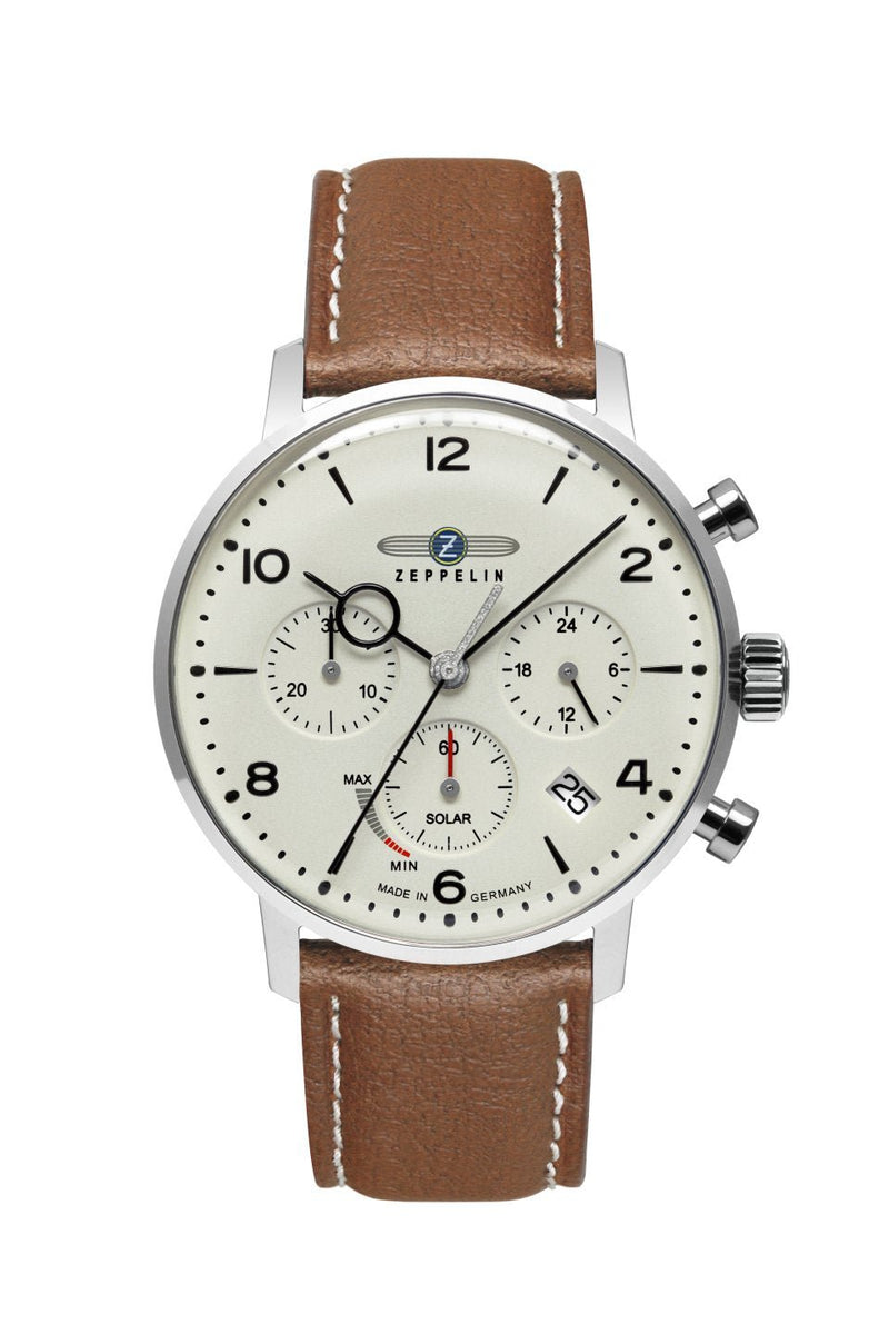 Zeppelin LZ 129 Hindenburg Solar Chronograph Herrenuhr - 8086 - 5_N - Jetzt bei clockchasers.com kaufen