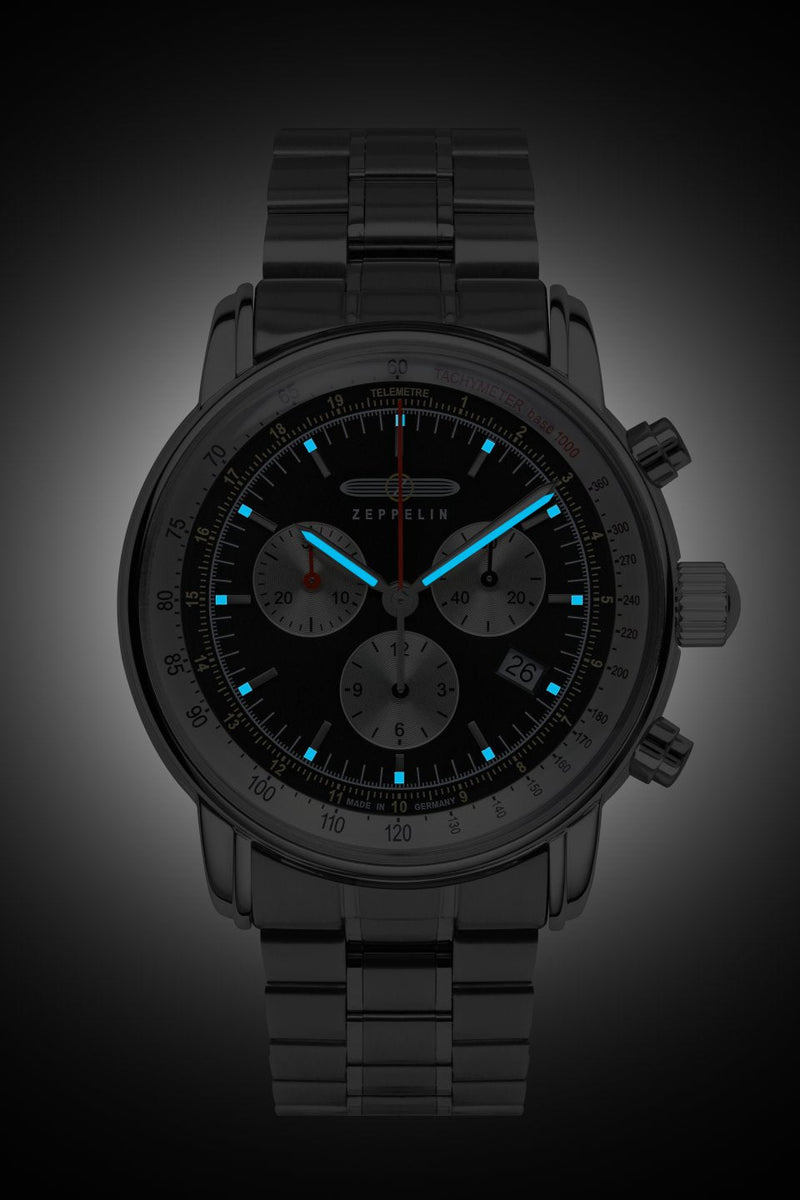 Zeppelin LZ14 Marine Chronograph Herrenuhr - 8888MB - 2 - Jetzt bei clockchasers.com kaufen