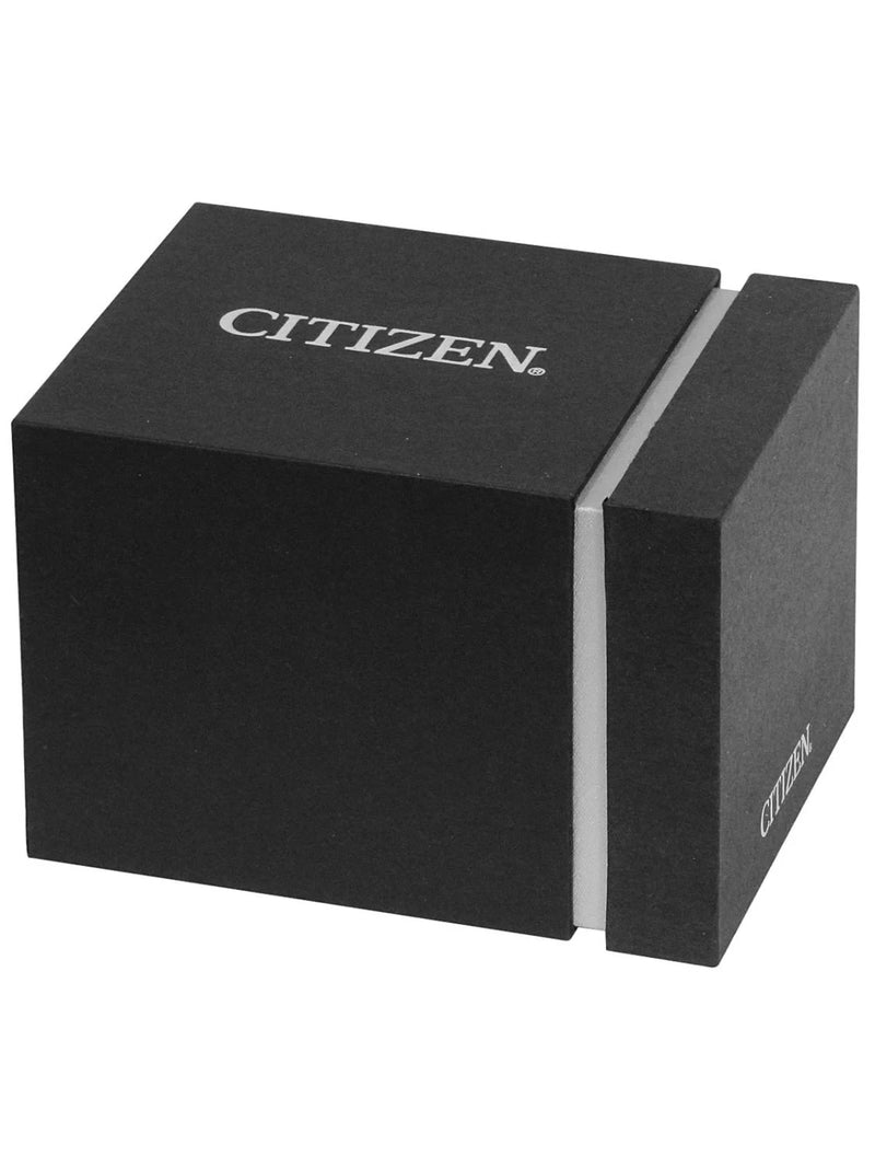 Citizen Automatik NH8400-10AE Herrenuhr Schwarz, Blau, Silber, Edelstahl,  Lederarmband – CLOCKCHASERS