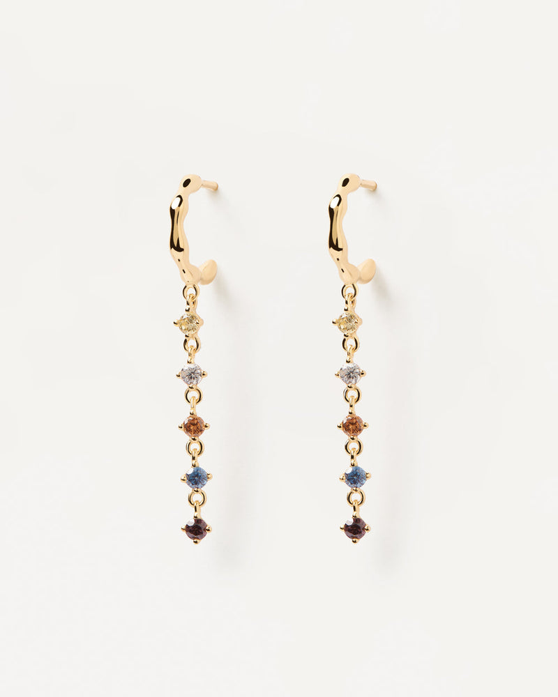 PD Paola Sage Goldohrringe 925 Sterling Silber