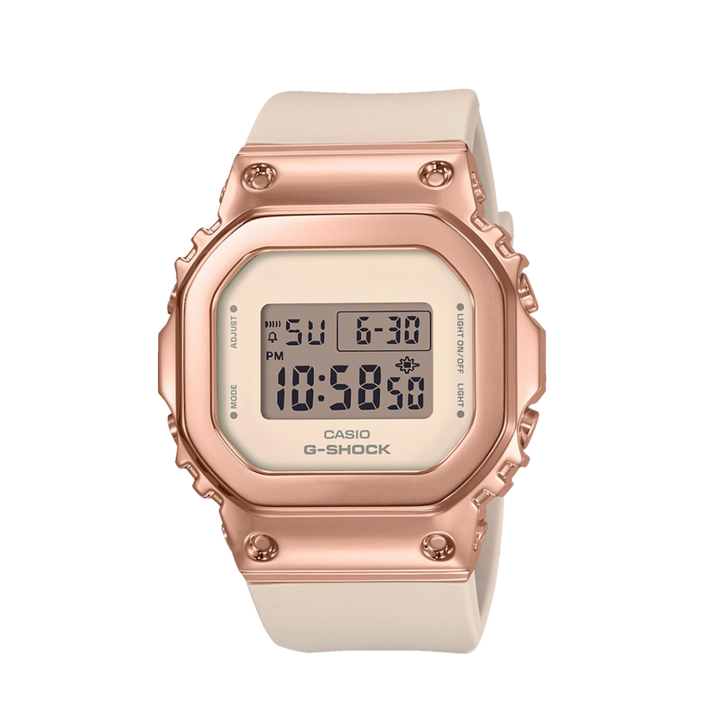 Casio G Shock Classic GM S5600PG 4ER Damenuhr Resin Edelstahl Rosa CLOCKCHASERS