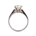 Ring 585er Weißgold Diamant 1,01 Karat