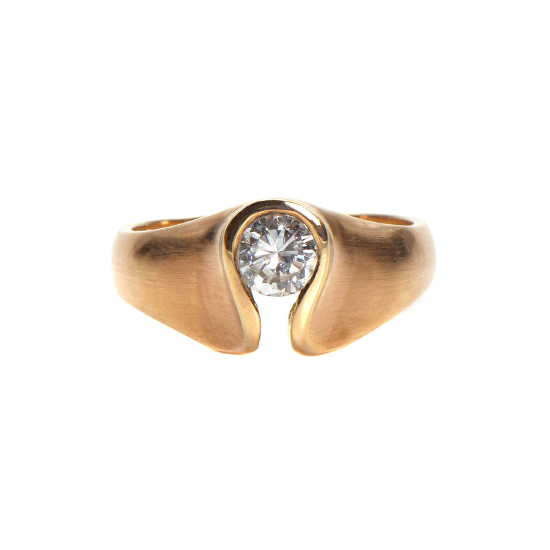 Ring 585er Gelbgold Diamant 0,52 Karat