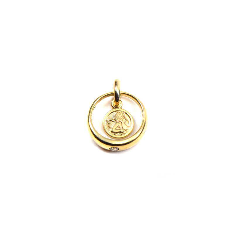 Anhänger Taufring 333er Gelbgold - 25637 - Jetzt bei clockchasers.com kaufen