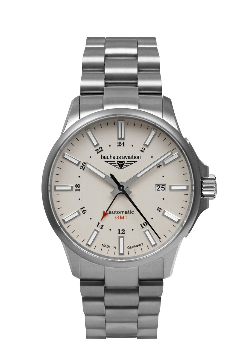 Bauhaus Aviation GMT Automatik Herrenuhr - 2868M - 5 - Jetzt bei clockchasers.com kaufen