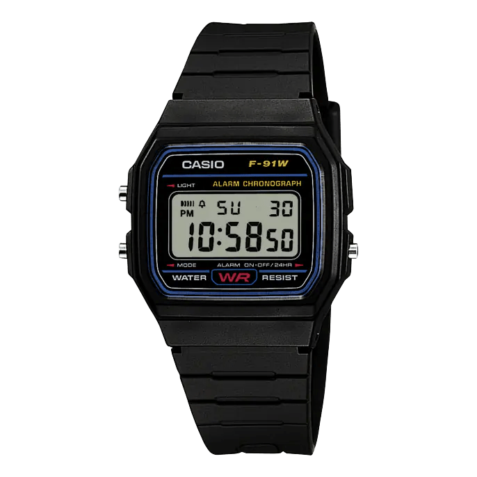Casio Collection The Origin - F - 91W - 1YEG - Jetzt bei clockchasers.com kaufen