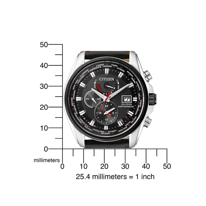 Citizen Eco Drive Funk Herrenuhr - AT9036 - 08E - Jetzt bei clockchasers.com kaufen