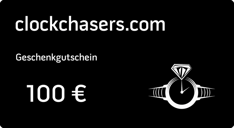 CLOCKCHASERS - Digitaler Geschenkgutschein - Jetzt bei clockchasers.com kaufen