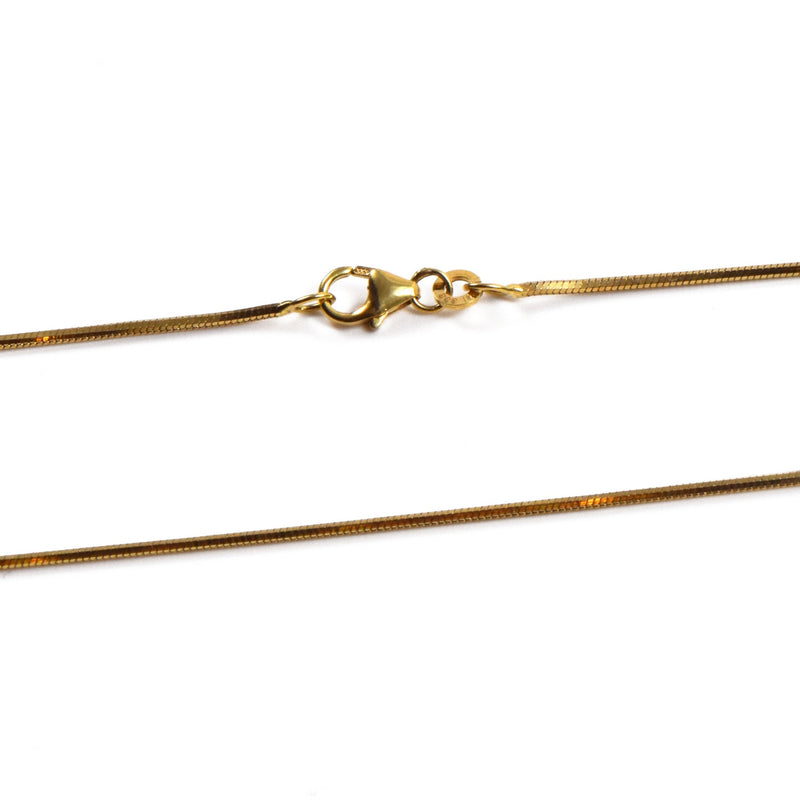 Halskette 333er Gelbgold mit Anhänger 585er Gelbgold und Diamanten 0,13 Karat - 22486 - Jetzt bei clockchasers.com kaufen