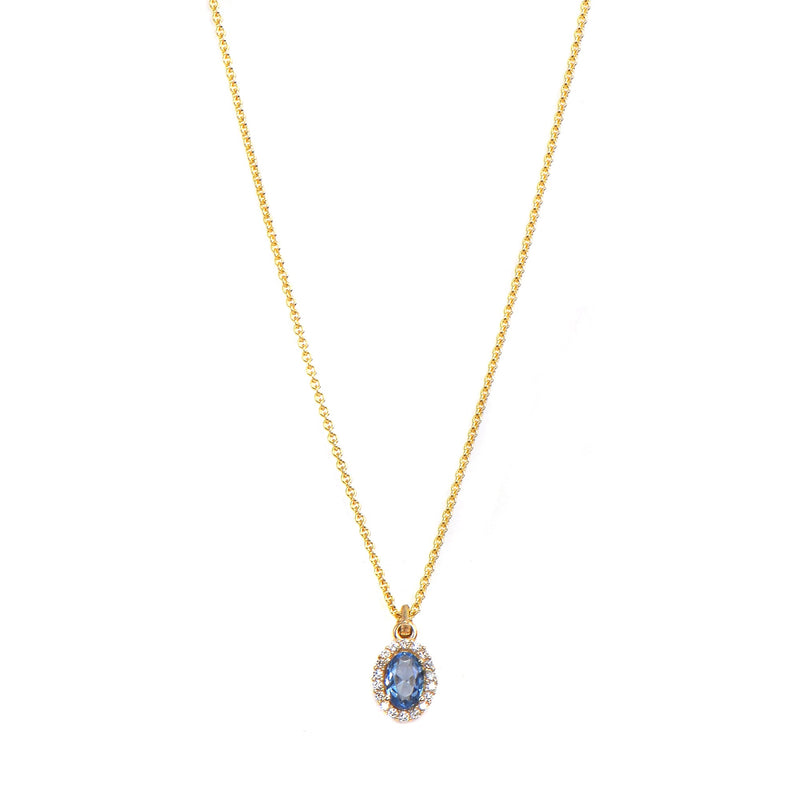 Halskette 333er Gelbgold Zirkonia - 29644XY - Jetzt bei clockchasers.com kaufen