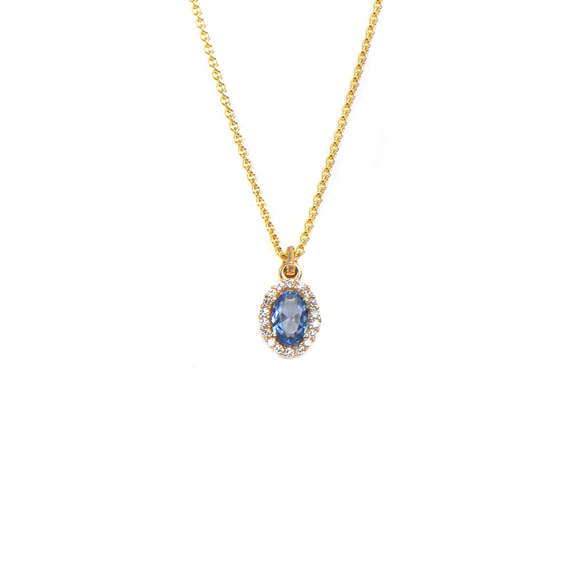 Halskette 333er Gelbgold Zirkonia - 29644XY - Jetzt bei clockchasers.com kaufen