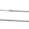 Halskette 925er Sterling Silber Zirkonia - 29047 - Jetzt bei clockchasers.com kaufen