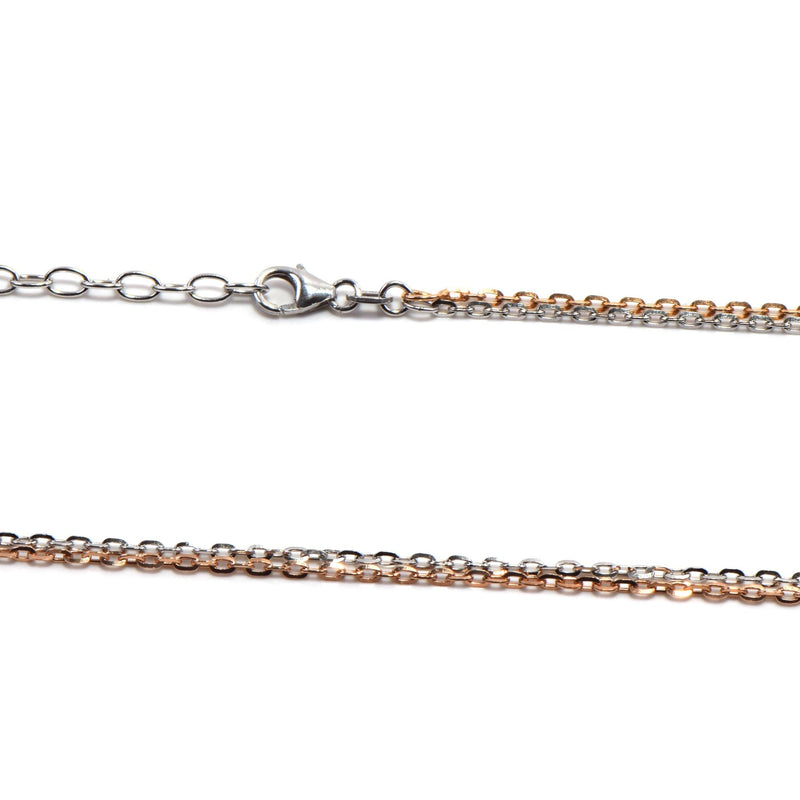 Halskette 925er Sterling Silber Zirkonia - 29047 - Jetzt bei clockchasers.com kaufen