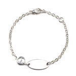 I.D. Armband 925er Sterling Silber Kinder - 28608 - Jetzt bei clockchasers.com kaufen
