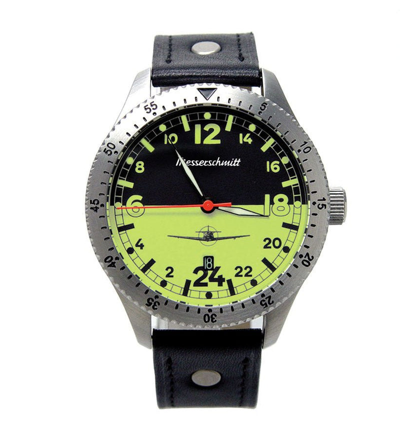 Messerschmitt Flieger Night & Day Herrenuhr - 108 - 24DR - Jetzt bei clockchasers.com kaufen