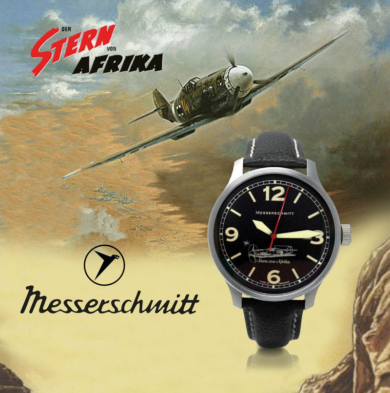 Messerschmitt Flieger Stern von Afrika Herrenuhr - ME - 42Stern - Jetzt bei clockchasers.com kaufen