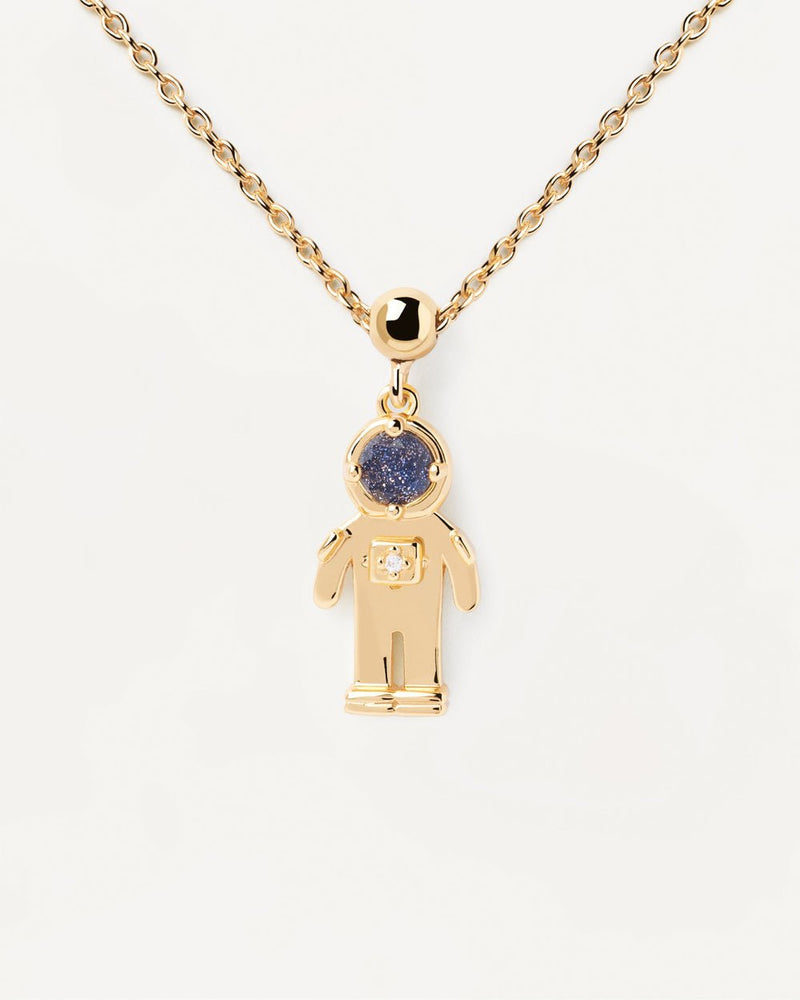PD Paola Astronaut Goldanhänger 925 Sterling Silber - CH01 - 018 - U - Jetzt bei clockchasers.com kaufen