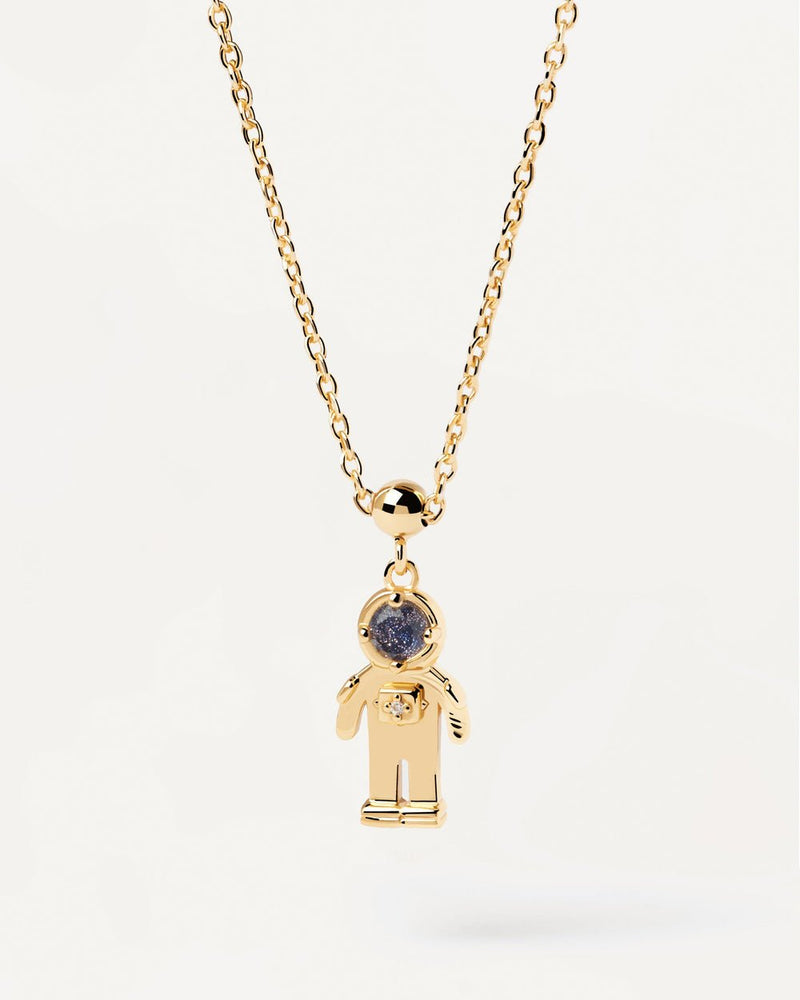 PD Paola Astronaut Goldanhänger 925 Sterling Silber - CH01 - 018 - U - Jetzt bei clockchasers.com kaufen