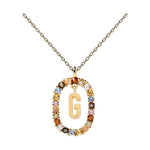 PD Paola Letter G Goldhalskette 925 Sterling Silber - CO01 - 266 - U - Jetzt bei clockchasers.com kaufen