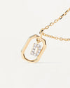 PD Paola Letter Mini D Goldhalskette 925 Sterling Silber - CO01 - 515 - U - Jetzt bei clockchasers.com kaufen