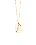 PD Paola Letter Mini H Goldhalskette 925 Sterling Silber - CO01 - 519 - U - Jetzt bei clockchasers.com kaufen