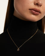 PD Paola Letter Mini J Goldhalskette 925 Sterling Silber - CO01 - 521 - U - Jetzt bei clockchasers.com kaufen