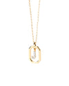 PD Paola Letter Mini J Goldhalskette 925 Sterling Silber - CO01 - 521 - U - Jetzt bei clockchasers.com kaufen