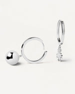 PD Paola Space Age Ohrringe 925 Sterling Silber - AR02 - 507 - U - Jetzt bei clockchasers.com kaufen