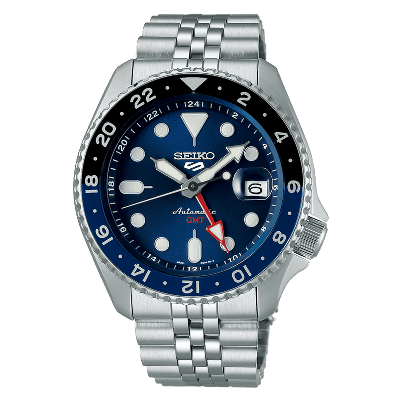 Seiko 5 Sports Automatik GMT Herrenuhr - SSK003K1 - Jetzt bei clockchasers.com kaufen